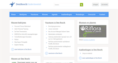 Desktop Screenshot of denboschonderneemt.nl